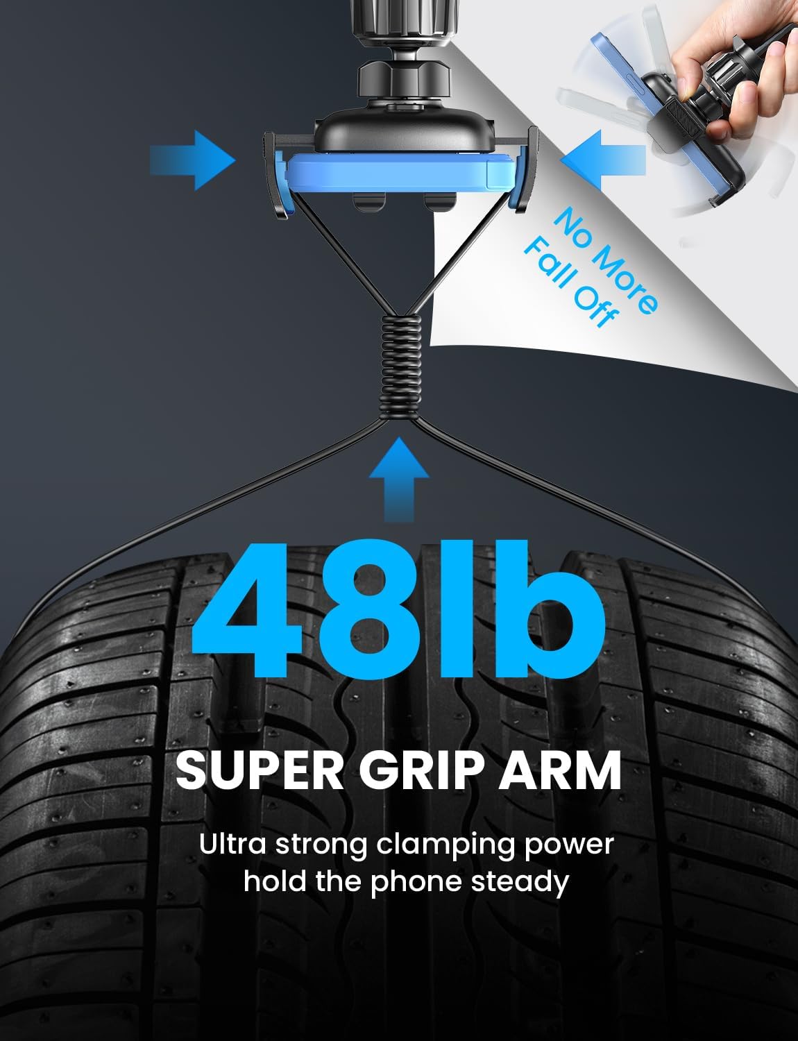 360°Car Phone Holder Universal Mount Mobile Windshield Dashboard/Air Vent desk