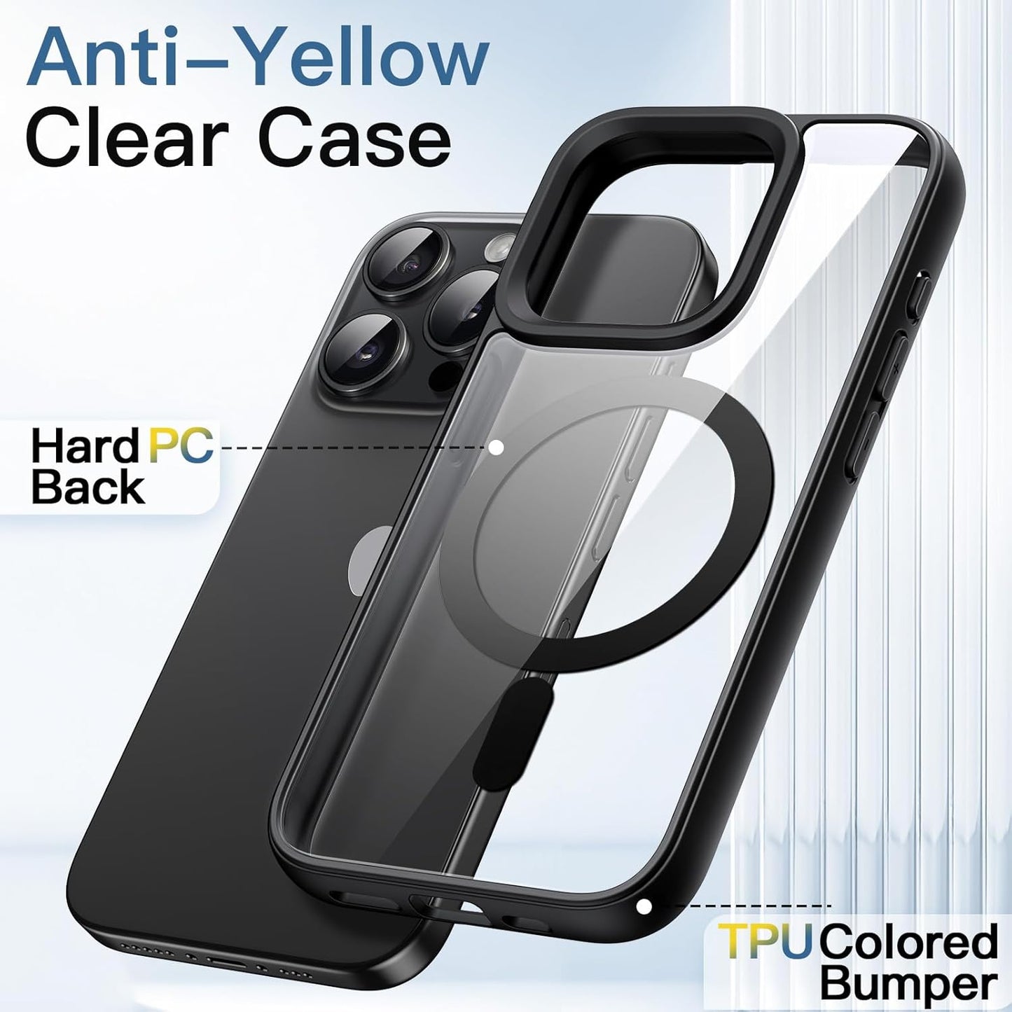 Case For iPhone 14 13 15 Pro Max Plus Shockproof Silicone MagSafe Cover