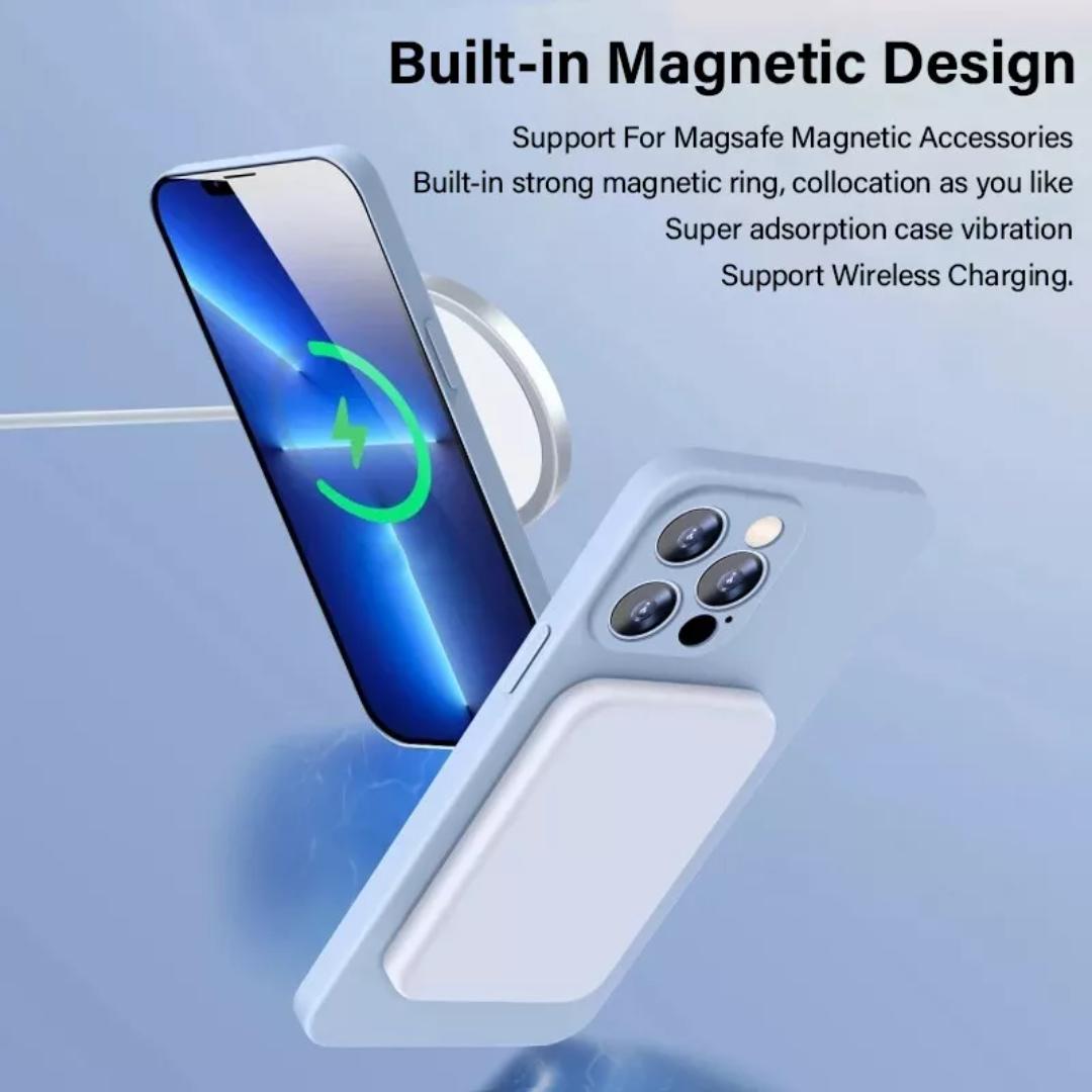 Ultra-Thin Liquid Silicone Case for iPhone 14 & iPhone 15 Series - Sleek Protection with Premium Feel