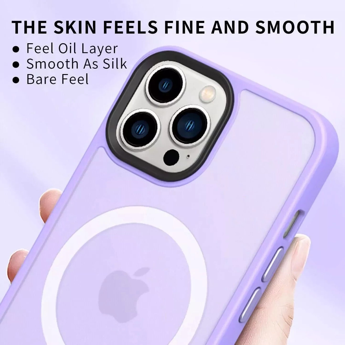 Case For iPhone 14 13 15 Pro Max Plus Shockproof Silicone MagSafe Cover