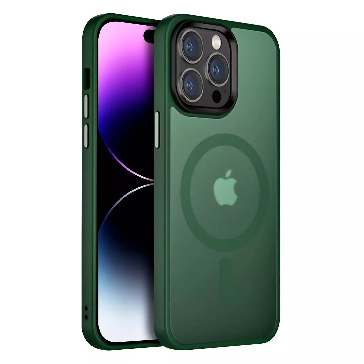 Case For iPhone 14 13 15 Pro Max Plus Shockproof Silicone MagSafe Cover