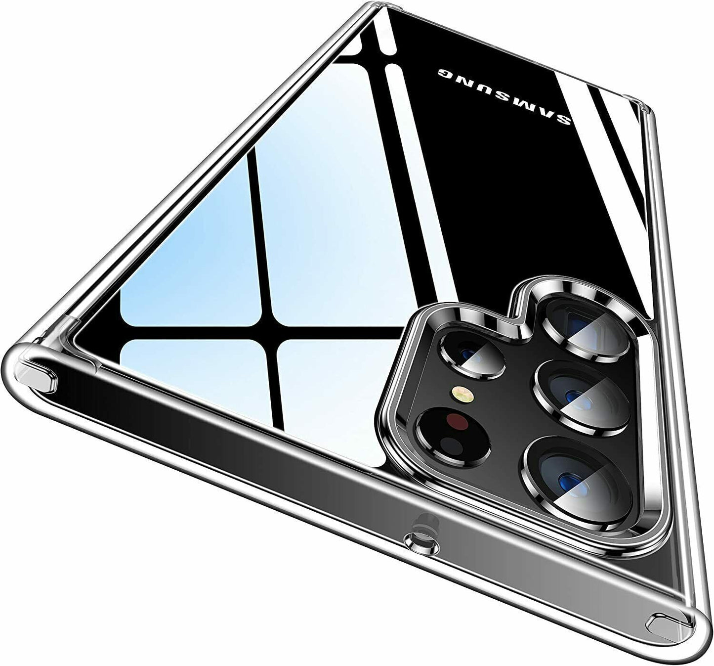 Anti-Yellowish Transparent case For Samsung S23 S23 Ultra and S24 S24 Ultra Series