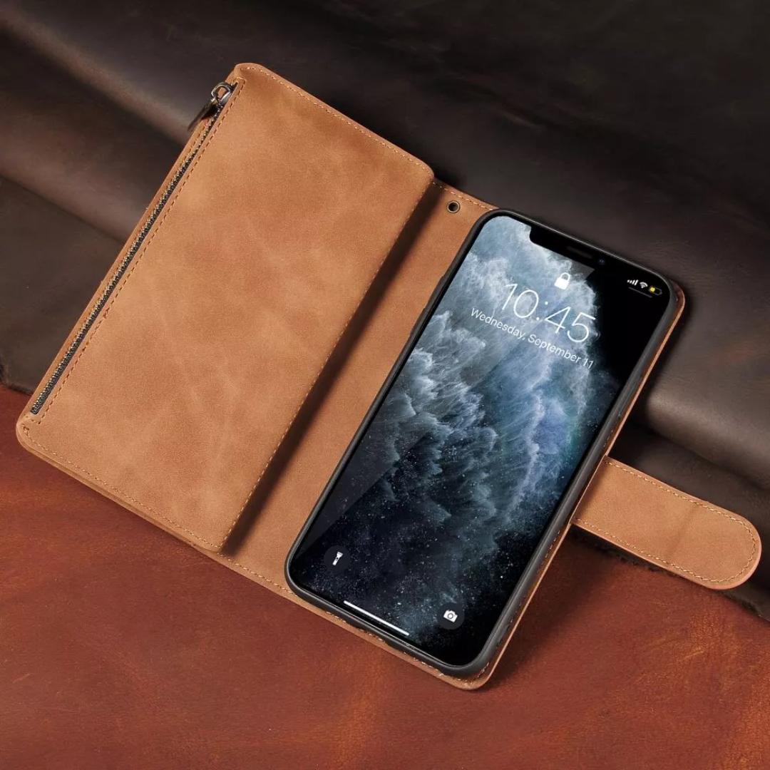 Ultimate Wallet Flip Case for iPhone 14 and 15 Series Secure, Stylish, and Functional