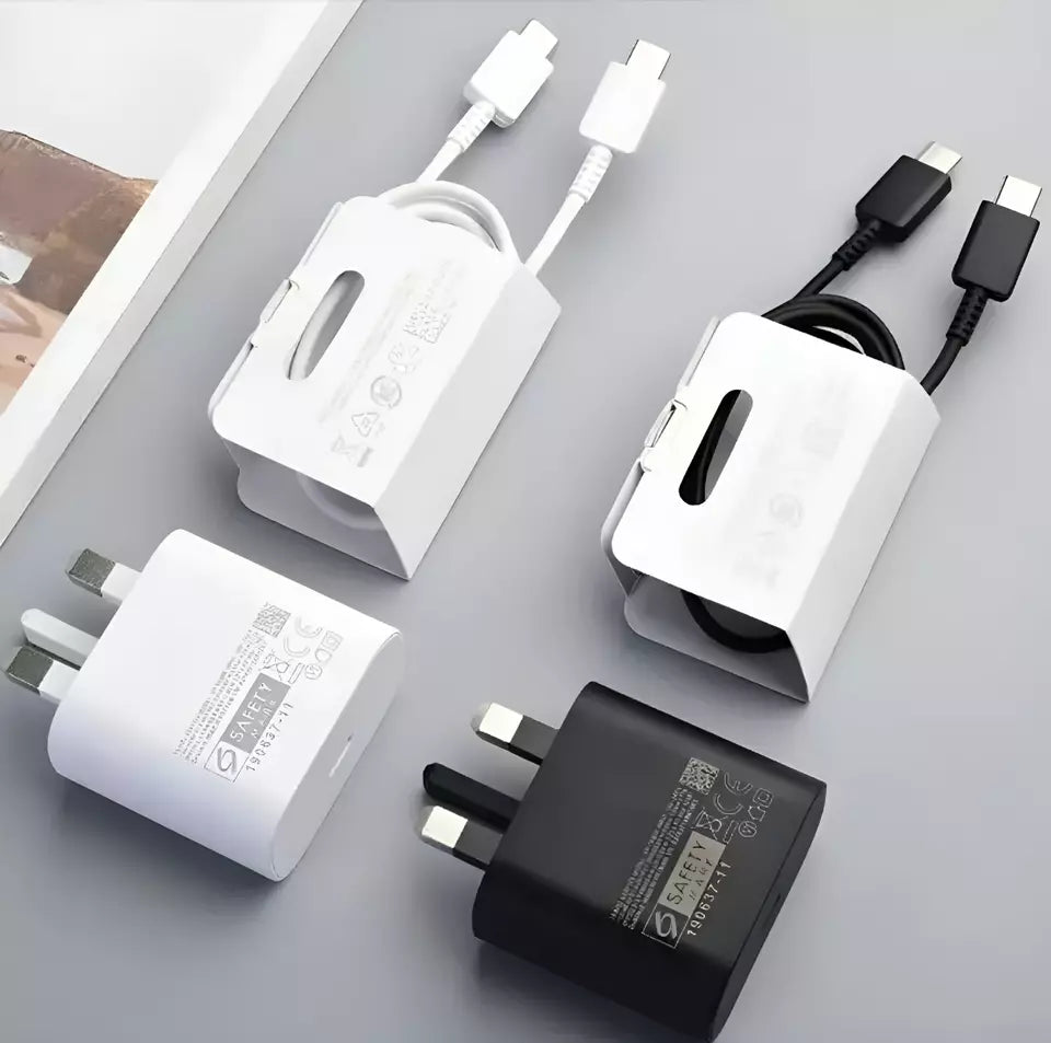 Genuine 25W Super Fast Charger with cable For Samsung Galaxy Phones