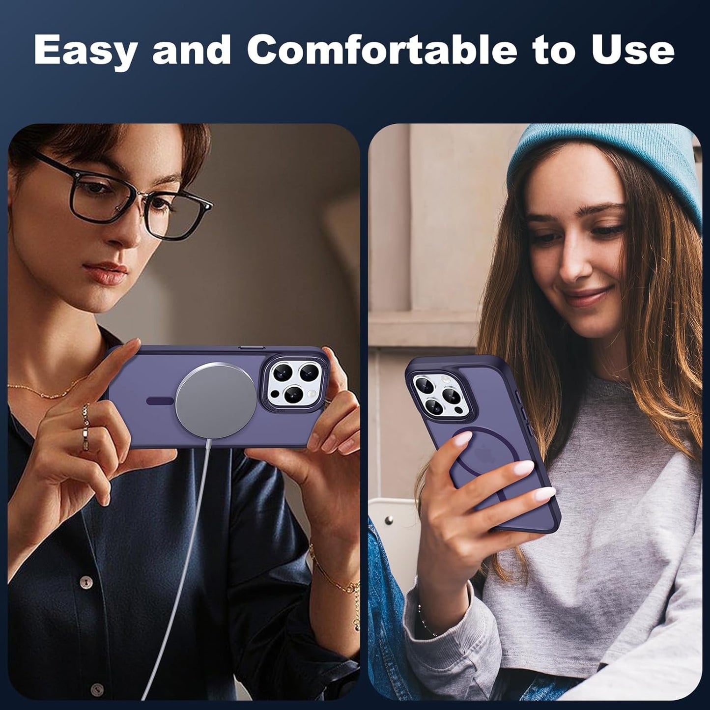 Case For iPhone 14 13 15 Pro Max Plus Shockproof Silicone MagSafe Cover